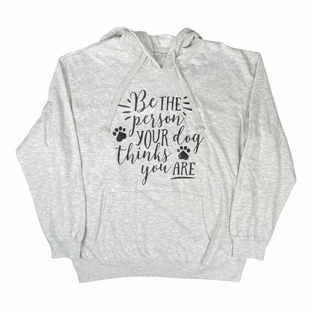 Wound Up Grey Graphic Hoodie Pullover Size XXL